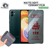 SAMSUNG A04 A04E/ A04S Ceramic Matte Anti-Spy No Tempered Glass/