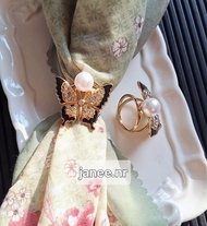 ring hijab cantik bros cincin bulat