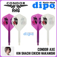 CONDOR AXE BLACK CAT (Natsumi Iwata Flight) - CONDOR AXE Darts Flight (Hard Material)