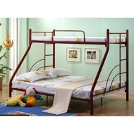 Tiktop Furniture 100% Metal Single Over Queen Bed Katil Bujang Queen Bed Double Decker Bed Katil Besi