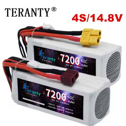 Upgrad 7200mAh 4s 14.8V Lipo Battery For RC Helicopter Quadcopter FPV Racing Drone Cars Tanks Toys P