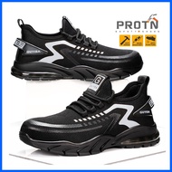 ◙ ▤ ✼ PROTN Steel Toe Safety Shoes For Men Anti-smash Sports Protective Shoes Caterpillar