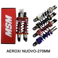 for nouvo or aerox nmax same 270mm rear shock motorcycle one set