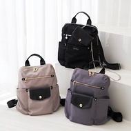 【手機包+後背包】 PEGASUS 尼龍袋鼠子母後背包 - 米卡其/紫/黑