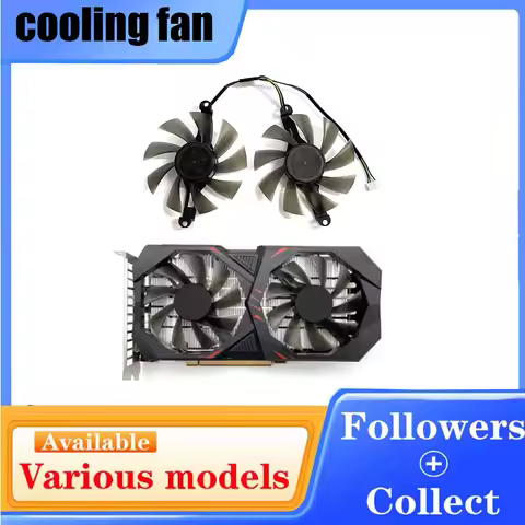 NEW Cooling Fan 85mm 4pin RX5500 XT GPU FAN For PELADN RX 5500XT RX 580 8G 2048SP RX550 graphics car
