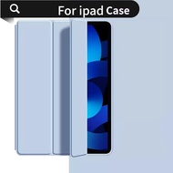 Casing for ipad Air Pro 11 Silicone Smart Tri-fold TPU Tablet Case ipad 9.7 pro 2024 M5 M4 7th Gen F