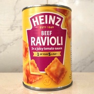 (RAVIOLI Can 400g) TOMATO AND HEINZ BEEF NOODLES