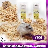 Emily Pets Premium Compressed Wood Shaving / Hamster Chinchilla Small Animals Bedding Flakes 15.5L 1