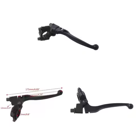 Motorcycle Scootor Handlebar Accessories Brake Trigger Levers for Dirt Pit Bike