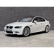 【Kyosho原廠精品無盒】1/18 BMW e92 M3 經典白色 1:18 模型車