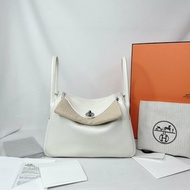 HERMES 白色Lindy 26