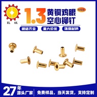 Rivet Eyelet Rivet Hollow 1.3 PCB Solder Tembaga Eyelet Rivet Tembaga Hollow Rivet Kecil Hollow