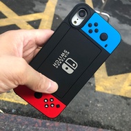 3D Silicon Switch Gamepad Shaped Phone Casing for iPhone 16 15 14 13 12 11 XR X XS 7G 8 Plus Mini An