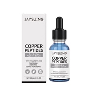 Jaysuing Copper Peptides Serum for Face - with GHK-Cu & Hyaluronic Acid - Anti-Aging Facial Serum 30