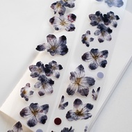 Pet tape sticker dried flowers Ding Ding cycle 125cm meohime