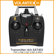 VOLANTEXRC RC Plane Parts 2.4GHz 2CH 4CH Radio System Transmitter For Remote Control Plane Sport Cub