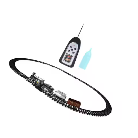 Train Set for Kids Steam Locomotive with Tracks for Girls Boys Children Kids