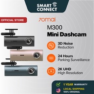 70mai M300 Car Recorder Dash Cam HD Smart Dashcam App Control 1296P 140 FOV WDR WiFi App Control Vid