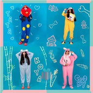 KOYA BT21 BTS Kigurumi Onesie Costume Cosplay Adult Pajamas