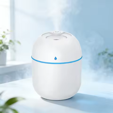 Portable Water Drop Humidifier White USB Desktop Indoor Air Atomization Humidifier Household Mute La