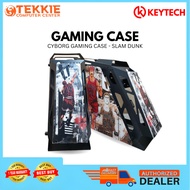 SlumDunk Cyborg Robot Gaming case Mid tower Keytech