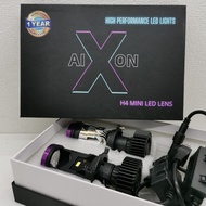 1 PAIR OF AISON H4 Bi-LED Lights, Maximum Brightness, Stylish, and Modern for All Conditions
