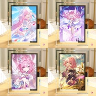 Honkai: Star Rail Desk Glass Painting (Cyrene Character)