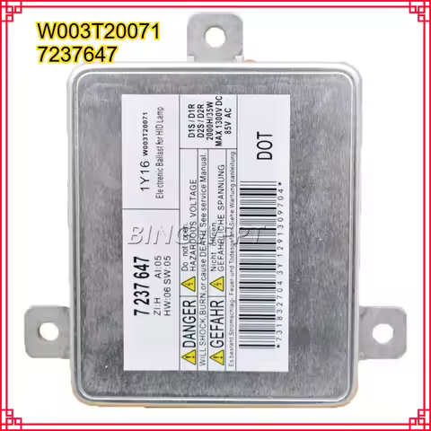 BINGWFPT NEW Headlight HID Ballast D1S For BMW X1 E84 E90 F10 F11 F01 F07 W003T20071 7237647 7318327