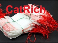 100 ใบ ถุงห่อผลไม้ ถุงกันแมลง ขนาด 24X34 ซ.ม. ตาข่ายกันแมลง ห่อองุ่น ห่อเมล่อน ห่อแก้วมังกร ห่อลองกอ