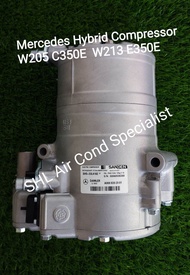 Mercedes Benz Hybrid Air Cond Compressor E350e C350e Original Sanden