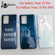 6.95 Inch For Infinix Note 10 Pro X695 X695D Note 10 Pro NFC X695C Back Battery Cover Door Housing C