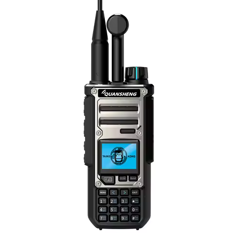 Quansheng TK-11(8) 10W VHF/UHF Dual Band Radio 999CH CTCSS/DCS IP55 2500mAh Type-C NOAA Weather Ala