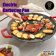 Korean Grill Pan Non Stick Medical Stone BBQ Hot Plate Outdoor Barbecue Pan