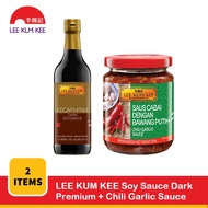 LEE KUM KEE Soy Sauce Dark & Chili Garlic Sauce