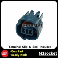 Toyota Wish Camry ACV 30,31 Transmission Revolution Speed Sensor Socket Connector 2 Pin