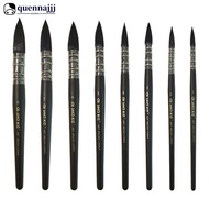 QUENNA Professional Watercolor Brush Artist Paint Brush Gouache Oil Painting Brush Art Brushes Drawi