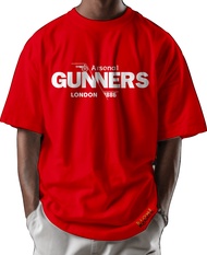 BIG SIZE (S-5XL) Kaos Gunners Arsenal | IArsenal 1886 | Kaos London Arsenal