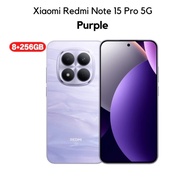 Xiaomi Redmi Note 15 Pro 5G ( 8+256|12+512) Note 15 Pro 5G เครื่องศูนย์ไทย