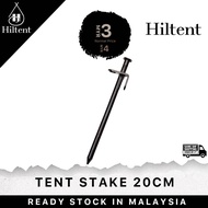 20/30/40cm Black Heavy Duty Peg Stake Camping Peg Ground Nail Tent Peg Flysheet Pancang