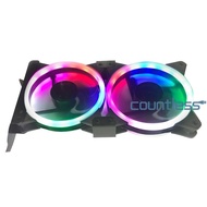 【HOT】PCI Slot Dual Fan Mount Rack Bracket for 90mm 120mm PC Graphics Card Cooling Fan-COU