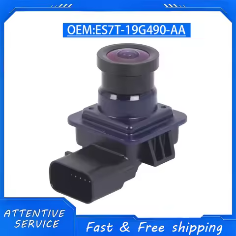 ES7T-19G490-AA Rear View Backup Reverse Park Assist Camera Compatible with Ford Fusion 1.5L 1.6L 2.0