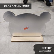 DEFFECT Aesthetic Motif Table Glass mirror/mirrorplus/irregular mirror