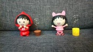 【珍愛玩具】7-11 櫻桃小丸子木頭公仔-小紅帽篇、三隻小豬篇 兩款一組