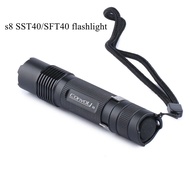 Convoy S8 Flashlight With SST40/SFT40 LED EDC Torch Camping Hiking Light