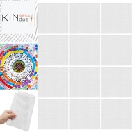 24Set 12x12 Mosaic Mesh for Back Mounted Tile Fiberglass Mosaic Mesh Backing Boast for Tile Installa