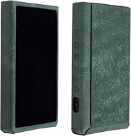 Miter Case for Sony Walkman NW-ZX707 ZX706 ZX700 Handmade Italian Pueblo Leather Case Cover ZX700 (Dark Green)