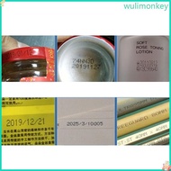 WU 12 7mm 2588 2588+ 2588+M Quick Drying Ink Cartridge 42ml Black Solvent Ink Cartridge 600DPI for U