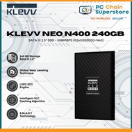 KLEVV NEO N400 240GB SATA III 2.5" SSD - 500MBPS (K240GSSDS3-N40)