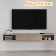 Solid Wood Small TV Console Floating TV Console Wall Mounted TV Console Wall TV Cabinet