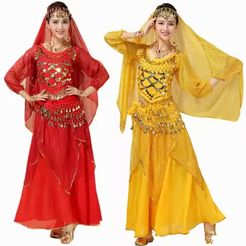 Fashion New Style adult Belly Dance Indian Dance Costume Set Bollywood adult Outfit Belly Dance Perf